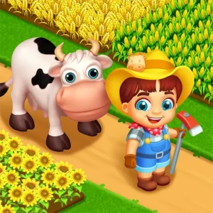 لعبة المزرعة السعيدة Family Farm مهكرة للأندرويد