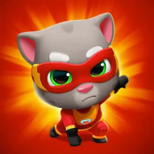 لعبة توم البطل Talking Tom Hero Dash مهكرة للأندرويد